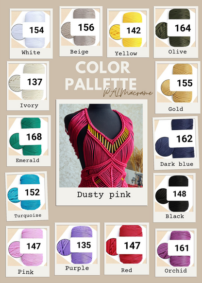 Handmade Macrame Festival Dress – Custom Boho Fringe Outfit
